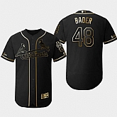 Cardinals 48 Harrison Bader Black Gold Flexbase Jersey Dzhi,baseball caps,new era cap wholesale,wholesale hats